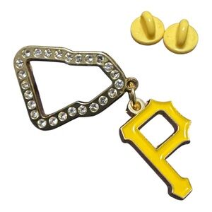 Hat Pin Pittsburgh Pirates Gold Yellow